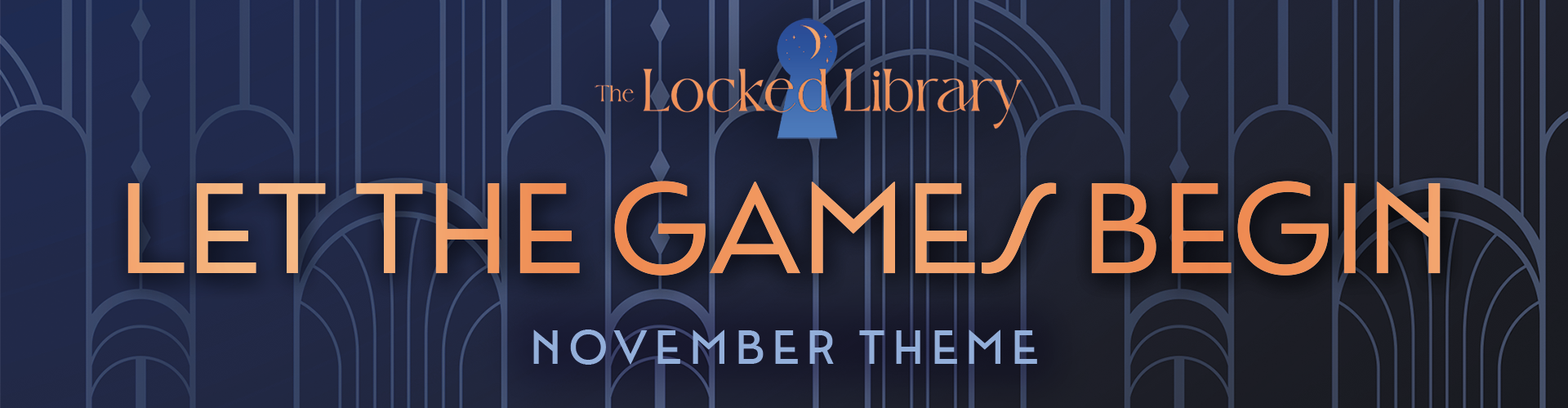 November 2024 The Locked Library Theme Reveal